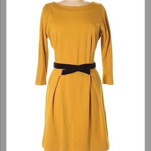 “Girls From Savoy” Anthropologie ponte knit dress.